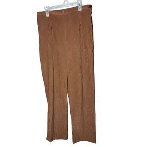 Vintage First Opinion Tan Wide Leg Pants Size 12P